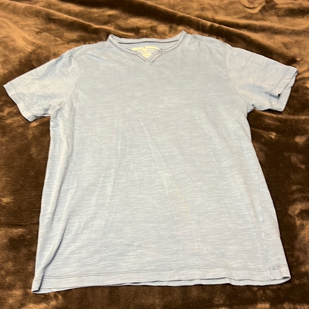 Michael Brandon shirt. Blue. Size Large